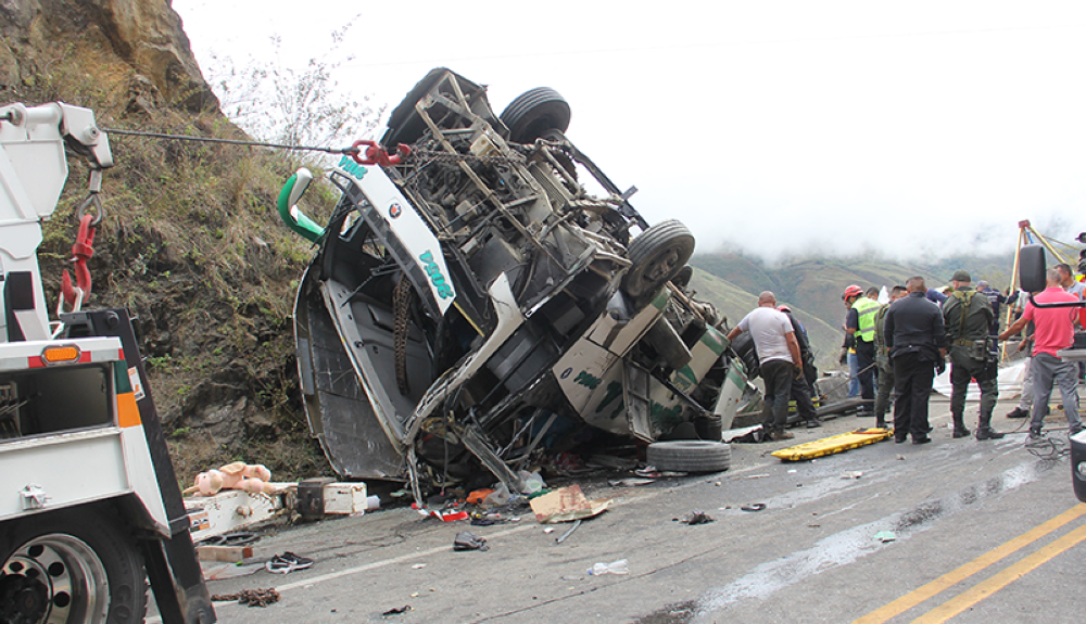 Veinte muertos y 15 heridos deja accidente de autobús en suroeste de ...