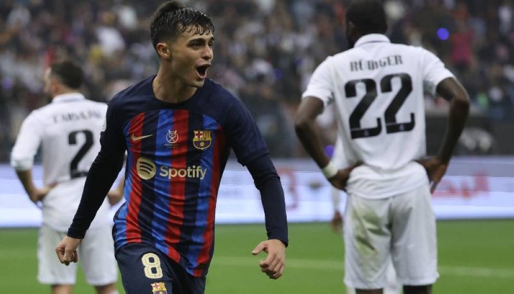Barca golea al Madrid y se corona campeón de la Supercopa de España