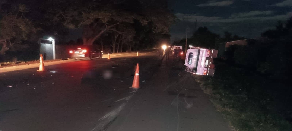 Una mujer fallecida y 10 lesionados en accidente vial causado por ...