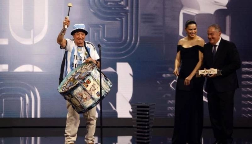 Muere el hincha argentino que ganó el premio The Best en el año 2022
