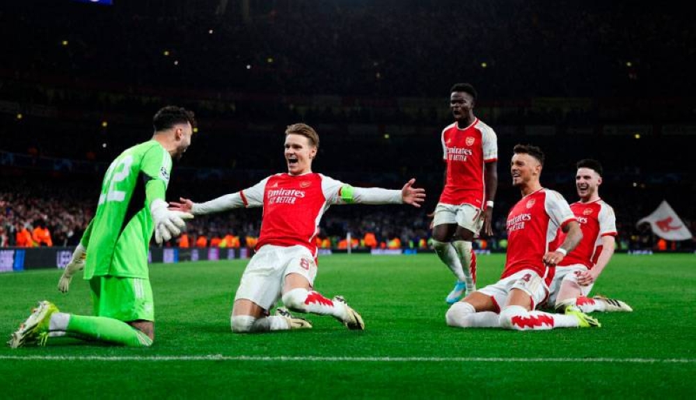 Arsenal elimina al Porto en penales y avanza a cuartos de Champions