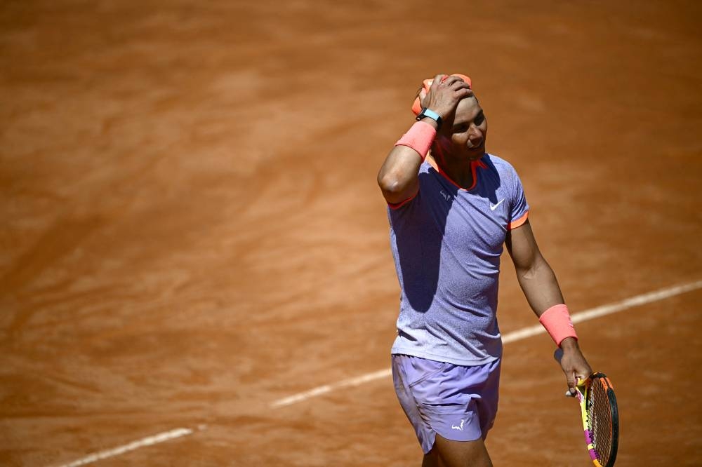 Nadal cae eliminado en la segunda ronda del Masters 1000 de Roma