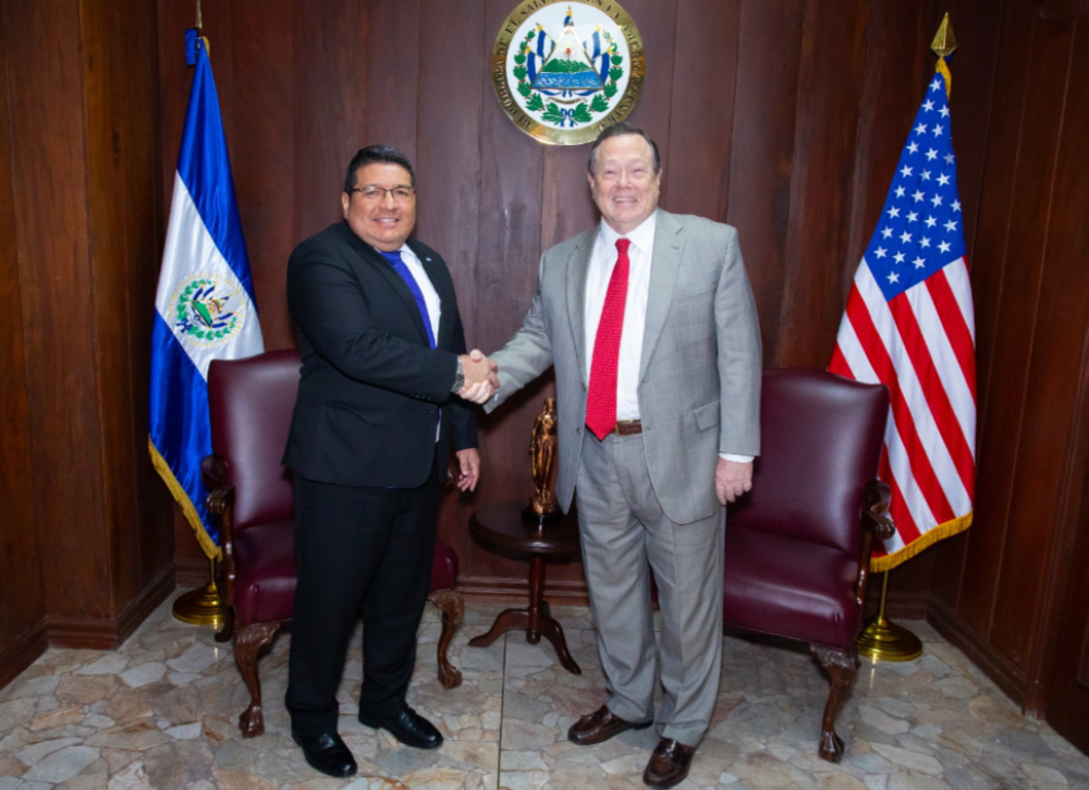 Nuevo presidente de CSJ se reúne con embajador de EEUU para tratar de ...