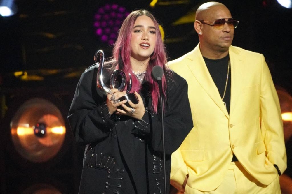 Ela Taubert, Artista Revelación Del Año Femenino - Pop-Rock/Urbano. Photo by Romain Maurice / GETTY IMAGES NORTH AMERICA / Getty Images via AFP)