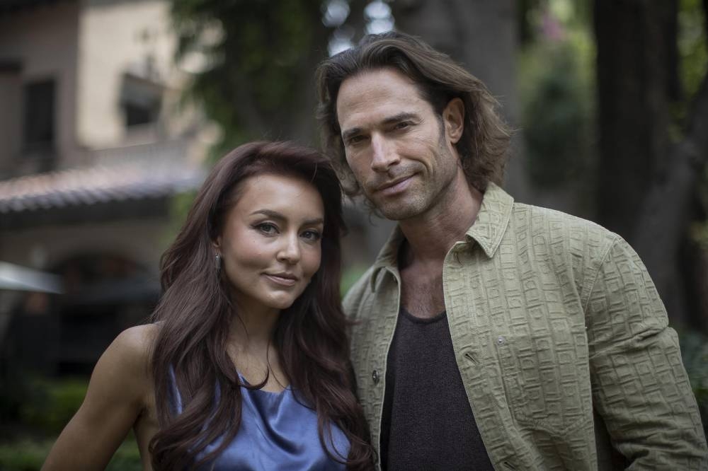 La pareja estelar. EFE/ Isaac Esquivel