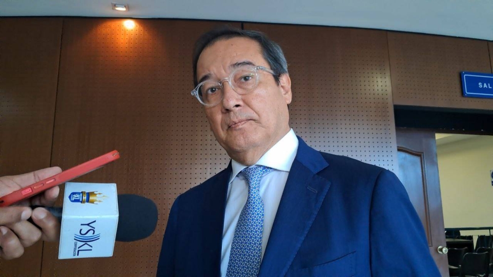 Los abogados Julio Arriaza y Franciso Grimaldi. / Dania Quehl.