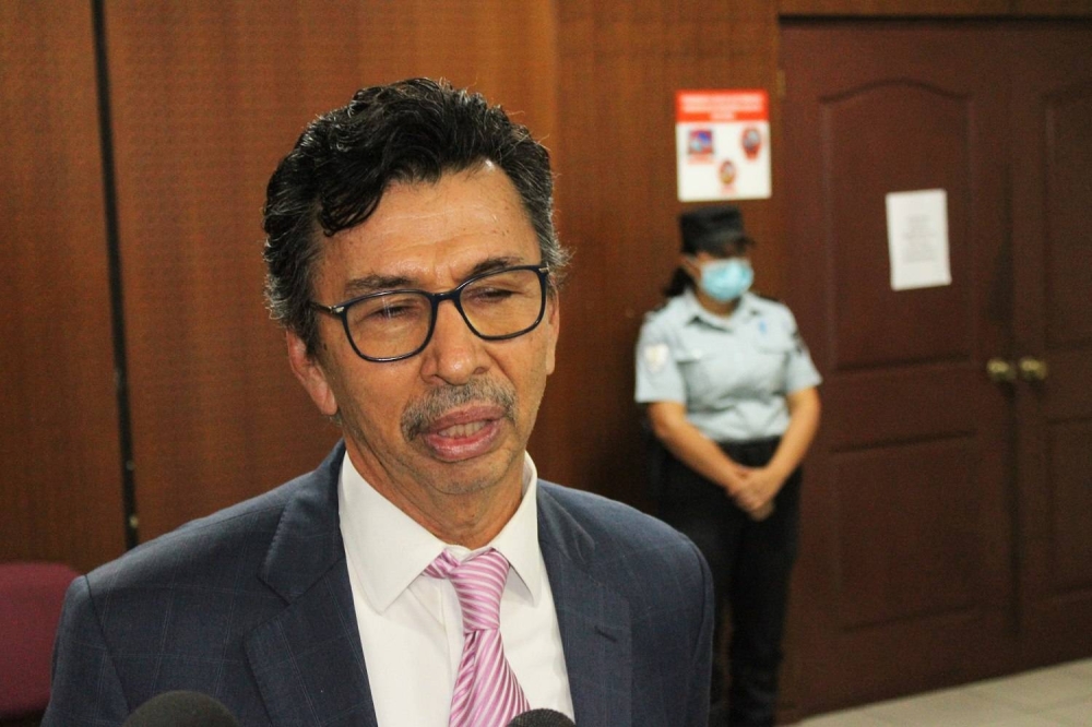 Jaime Quintanilla, abogado de Enrique Anaya. / Alexander Montes. 