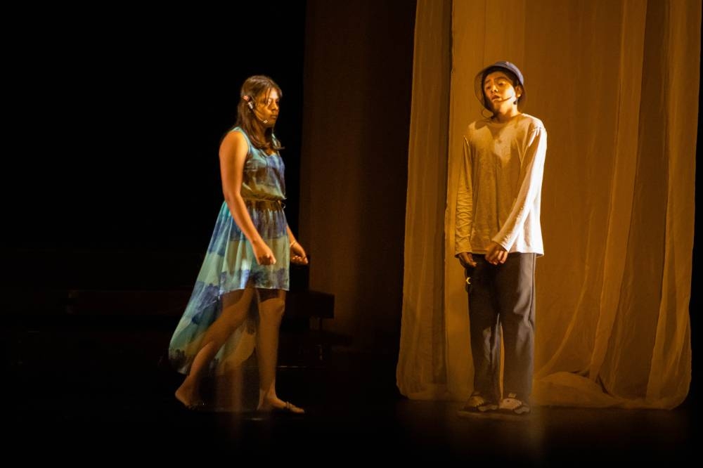 Escena teatral que fue parte del evento anual.