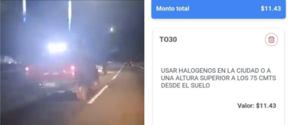 Este fue el cambio a la restricción de halógenos en la reforma de tránsito