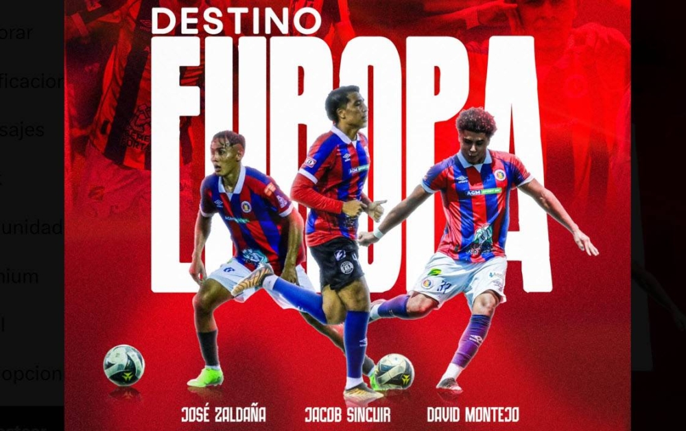 Tres juveniles de FAS se van a jugar a Europa