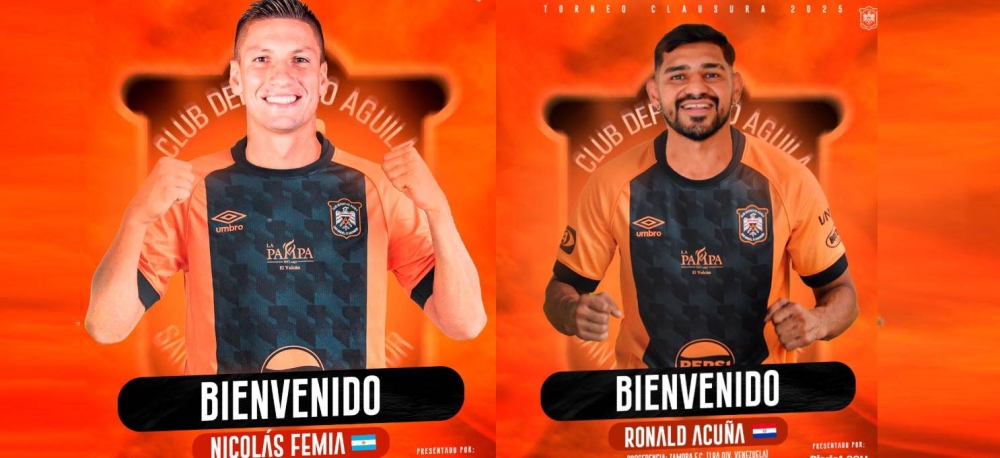 Dos refuerzos sudamericanos para el Águila versión 2025