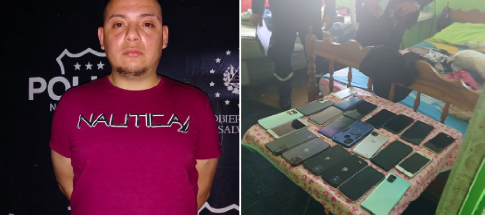 Arrestan a hombre que escondía 22 celulares en «una caleta» informa Villatoro