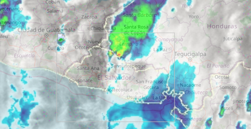 Tormentas eléctricas y lluvias en algunas zonas de San Salvador, Cuscatlán y Chalatenango
