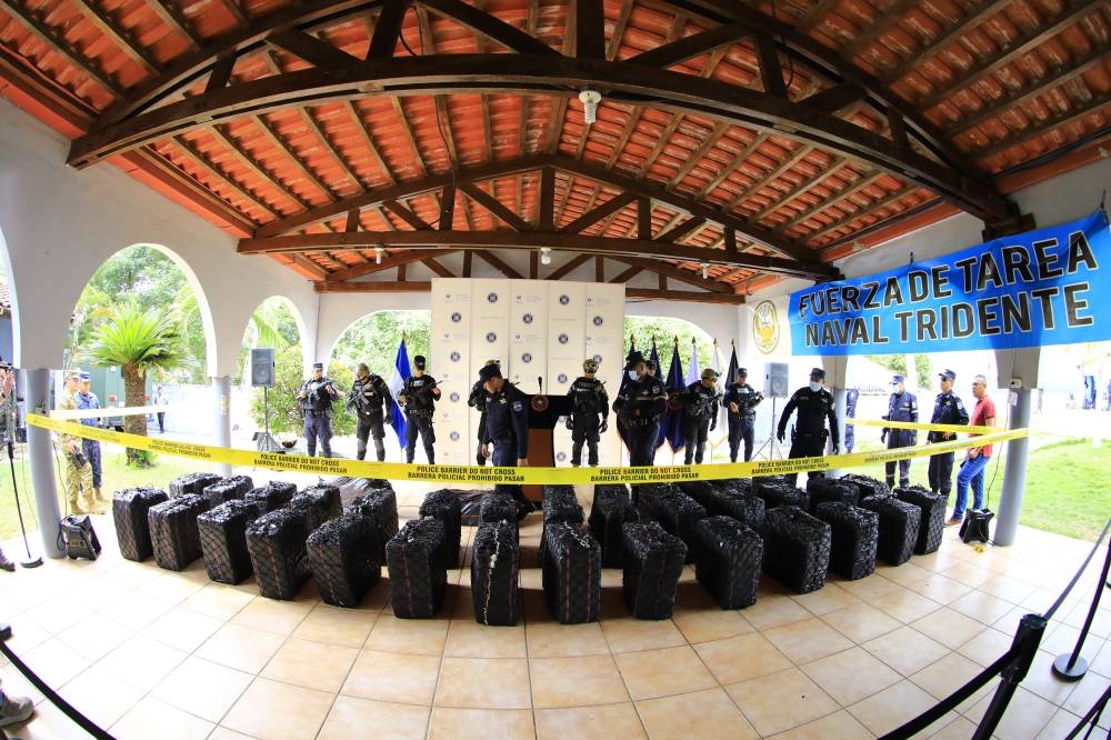 El Salvador ha decomisado 17.2 toneladas de droga valorada en $429.4 millones en 2024