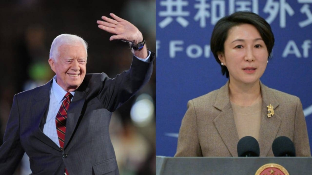 China expresa sus «profundas condolencias» por la muerte de Jimmy Carter