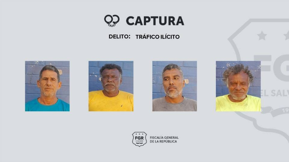 FGR pide prisión provisional para cuatro costarricenses acusados de tráfico ilícito