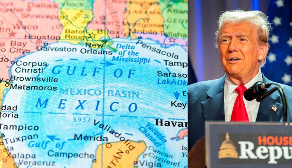 Trump dice que quiere cambiar el nombre al Golfo de México por «Golfo de América»