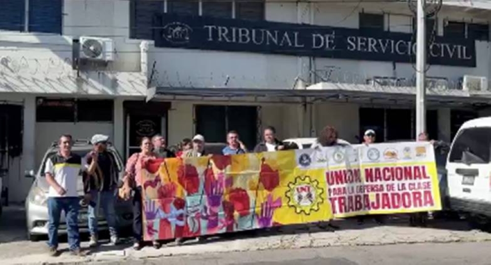 UNT pide nulidad de despidos de sindicalistas ante el Tribunal de Servicio Civil