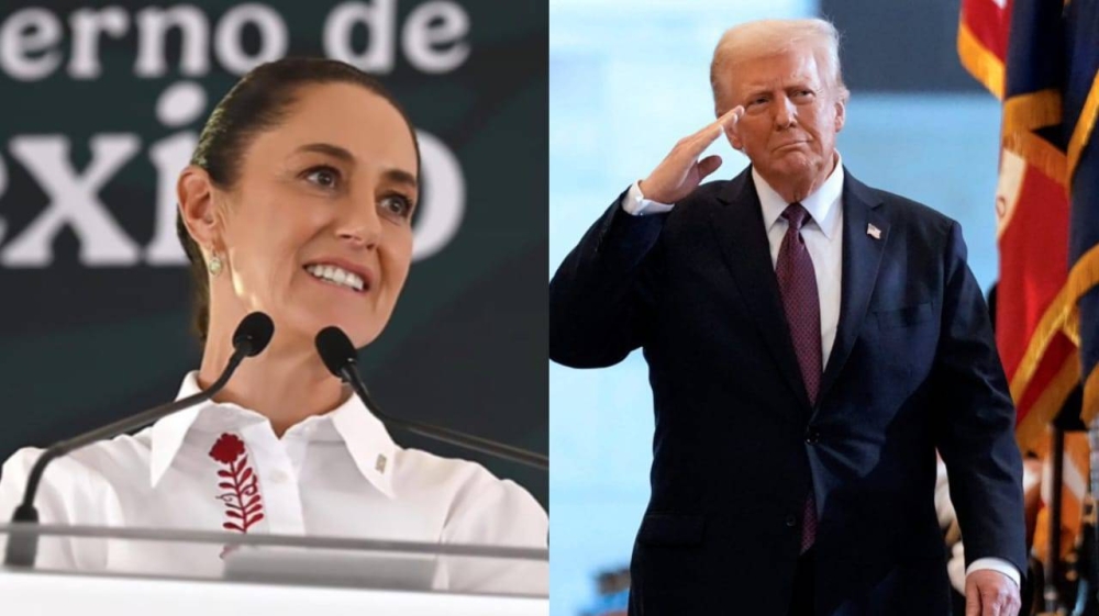 Trump pausará los aranceles a México durante un mes, anuncia Sheinbaum