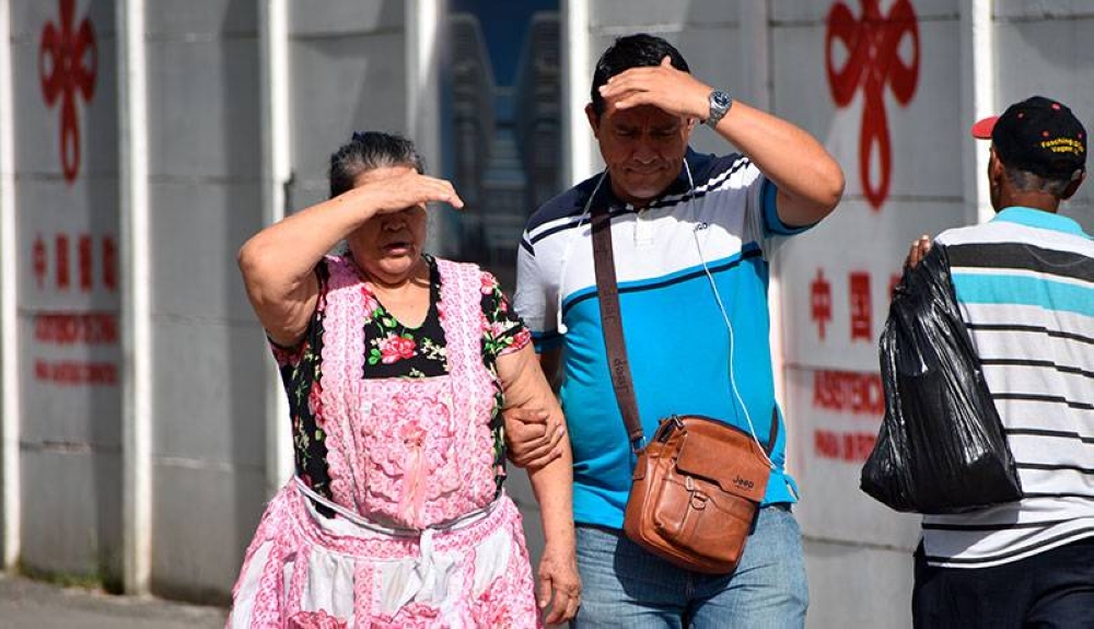 Las temperaturas alcanzaron los 39 grados en San Miguel