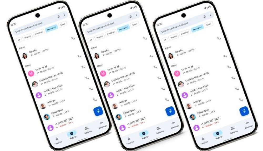 Google organiza el historial de llamadas con filtros que separan el spam de los contactos
