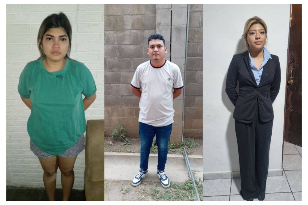 Tres personas arrestadas por hurtar dinero a través de una tarjeta de crédito