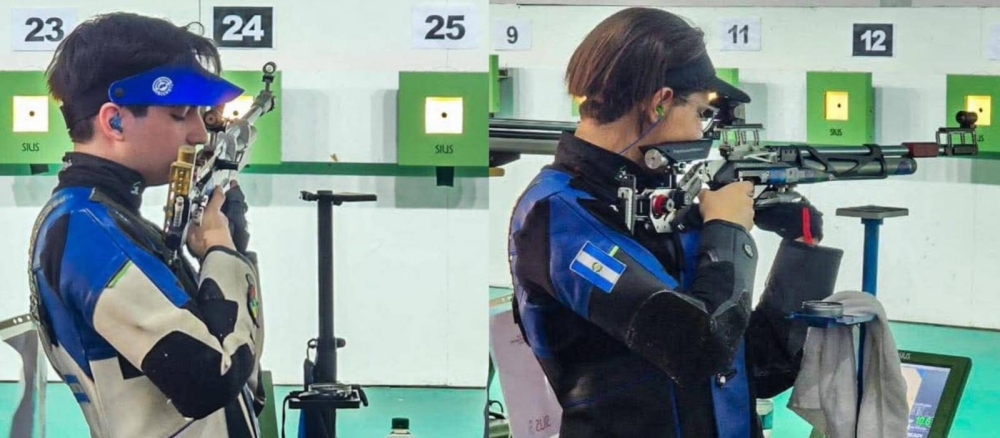 El Salvador tuvo buen desempeño en el Primer Campeonato de las Américas Junior Rifle y Pistola 2025