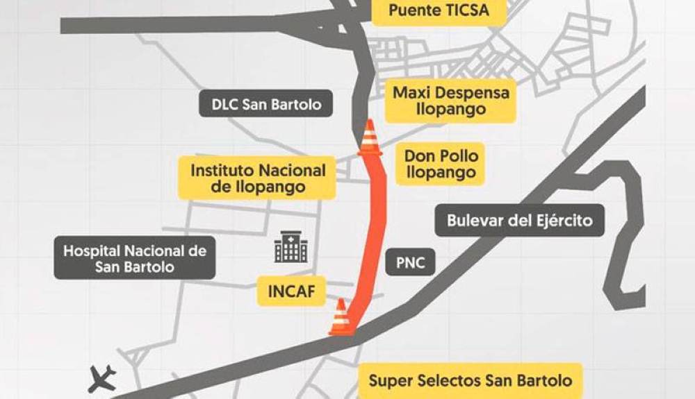 ANDA cerrará tramo el martes entre bulevar del Ejército y San Bartolo por instalación de tubería