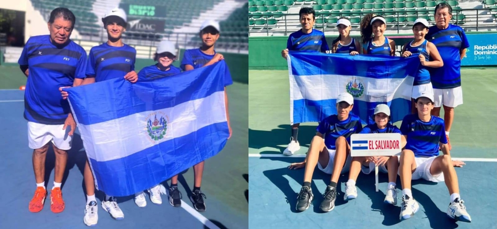 Tenis: El Salvador destaca en el World Junior Tennis Competition U14 Pre-Qualifying de República Dominicana