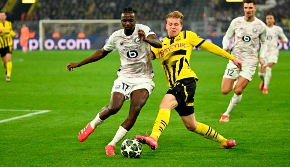 Borussia Dortmund y Lille empatan 1-1 y dejan el desenlace para la vuelta