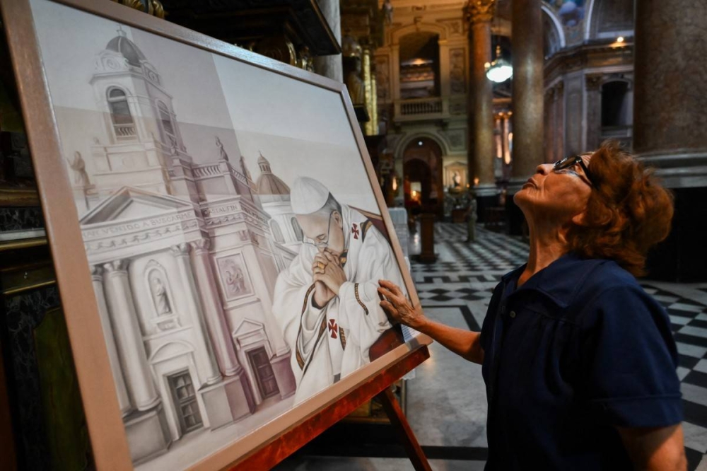 Argentinos inician Cuaresma rezando por la salud del papa en su barrio natal