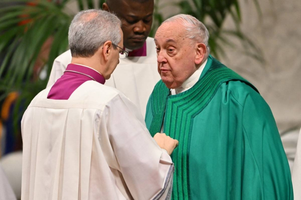 El papa Francisco se mantiene «estable» y celebra el inicio de la Cuaresma en el hospital