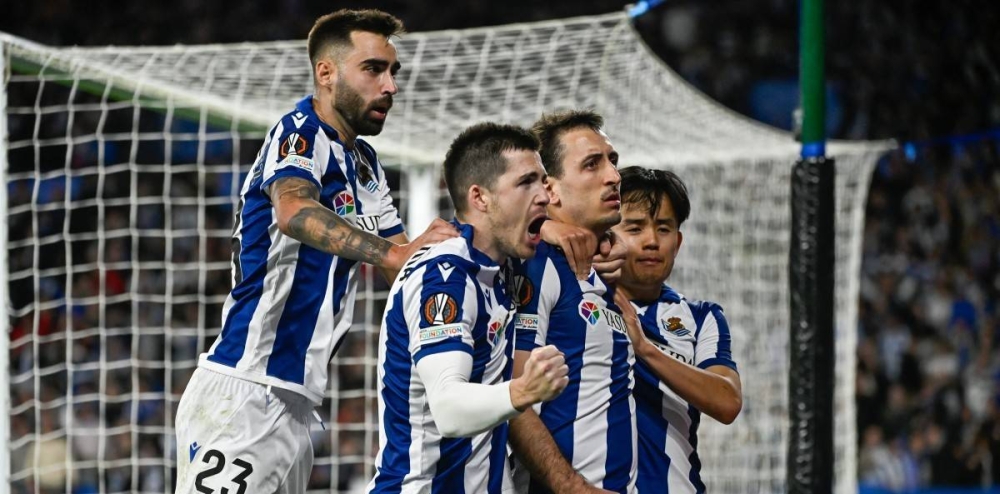 Real Sociedad salva un empate ante Manchester United en Europa League
