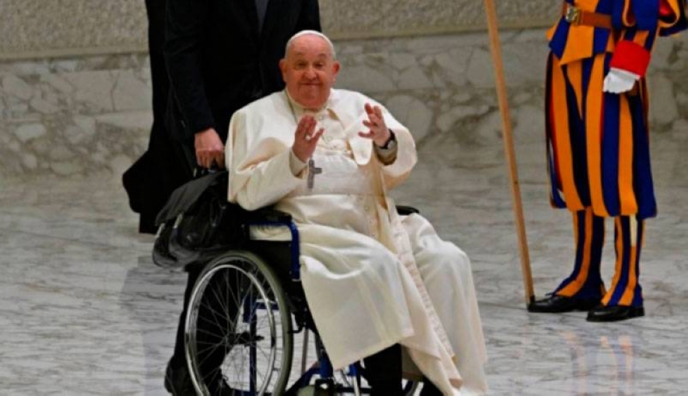 El papa Francisco agradece «de todo corazón» las oraciones por su salud