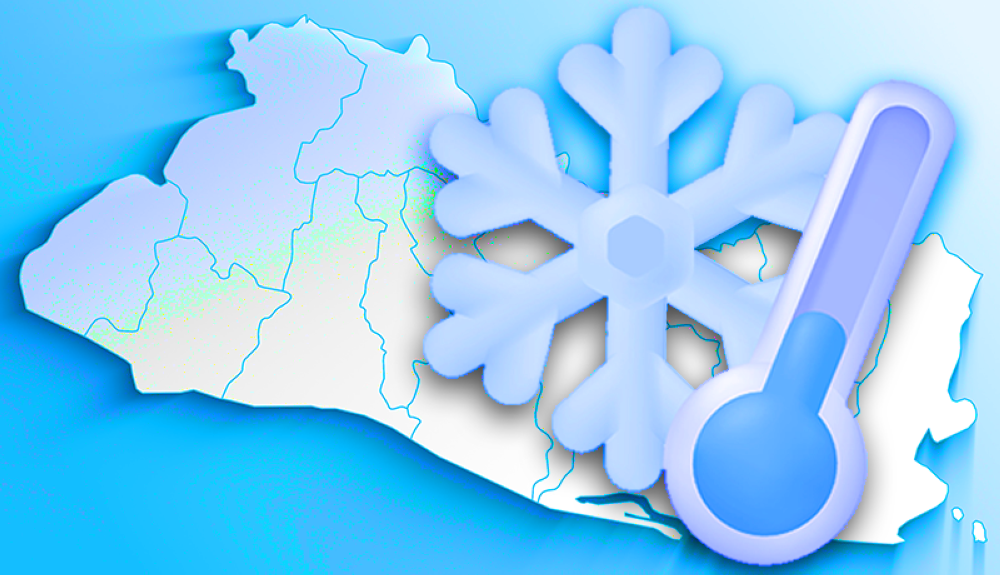 El Salvador registró la temperatura más fresca del mes de 8 grados en Las Pilas