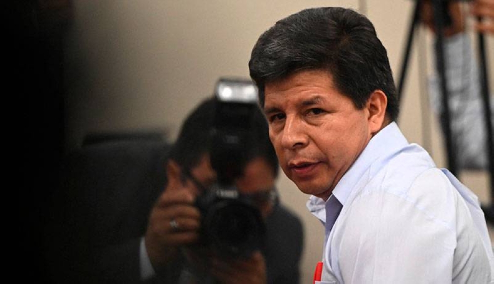 Expresidente de Perú Pedro Castillo en huelga de hambre en prisión