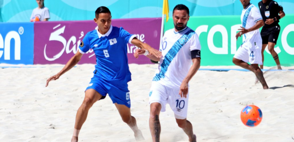 El Salvador golea 7-0 a Guatemala y clasifica a semifinales del Premundial de Fútbol Playa