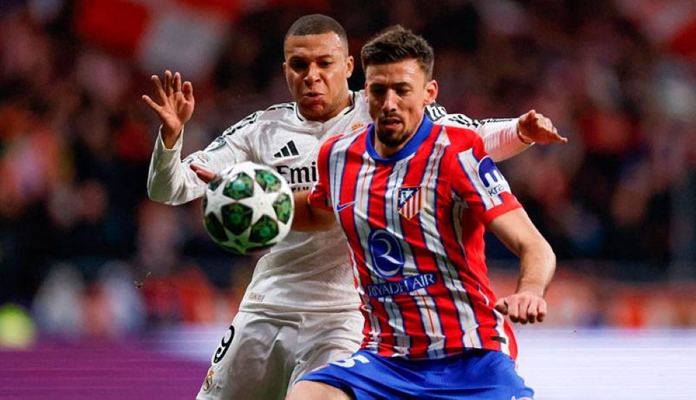 El derbi de Champions, en 3 instantes