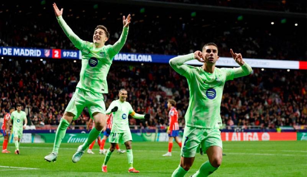 El Barcelona remonta en el Metropolitano y se venga del Atlético en Liga