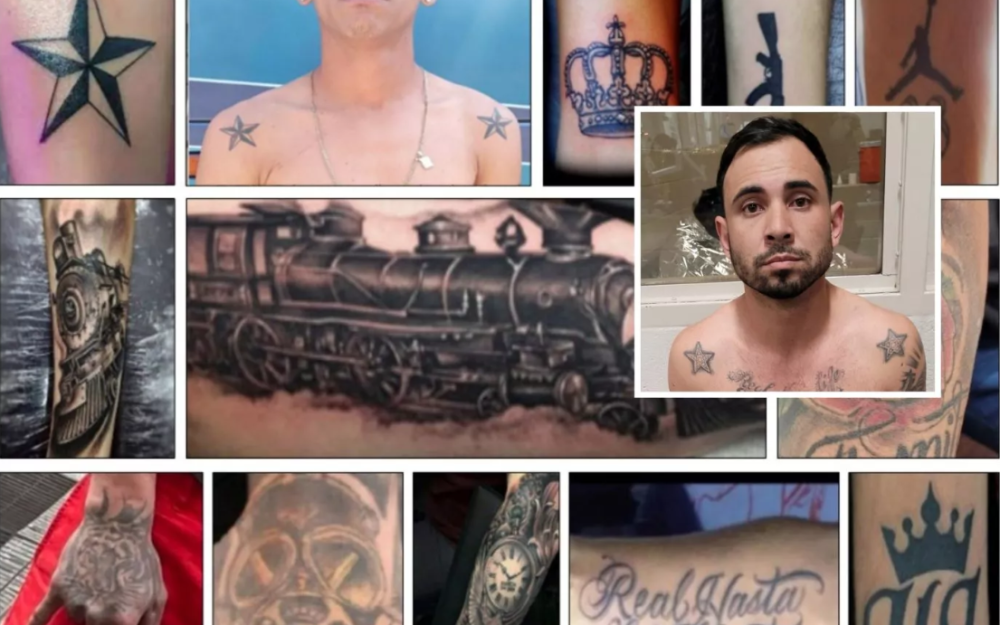 Estos son los tatuajes que identifican a miembros de la pandilla venezolana Tren de Aragua