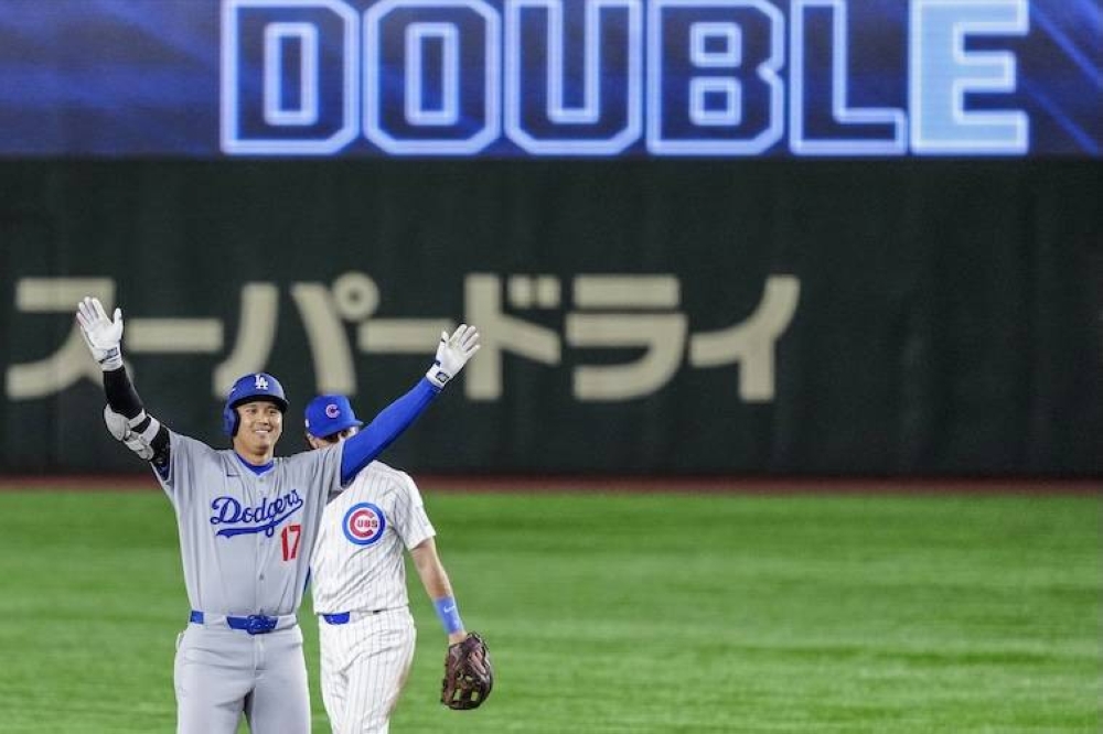 Las Grandes Ligas del béisbol arrancan en Tokio con los Dodgers ganando a los Cubs