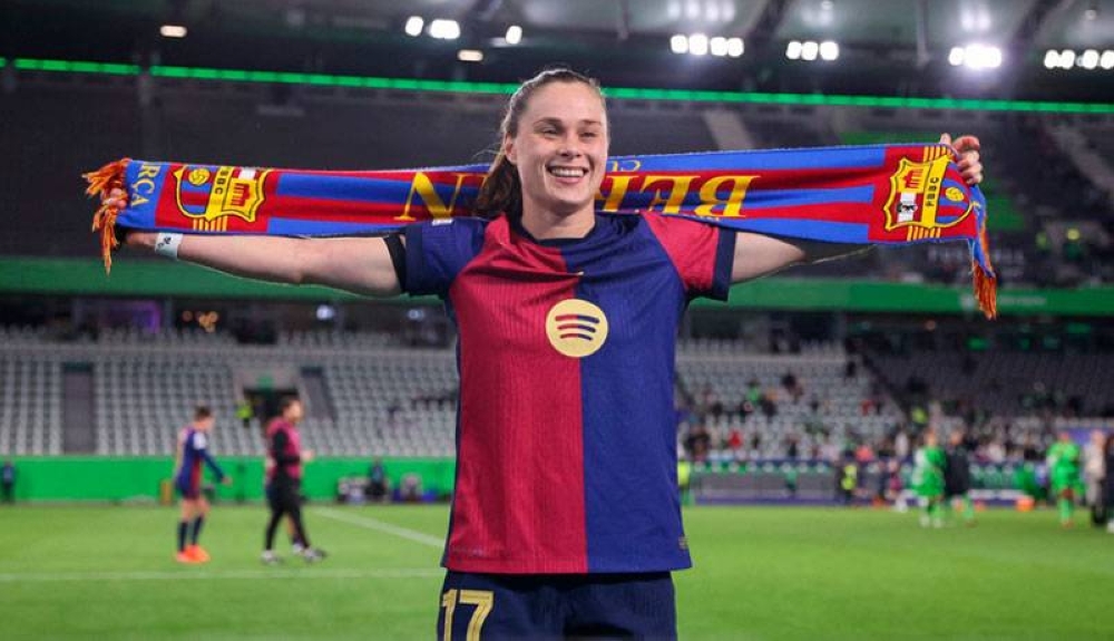 Barça femenino encarrila pase a semis de Champions al golear 4-1 al Wolfsburgo