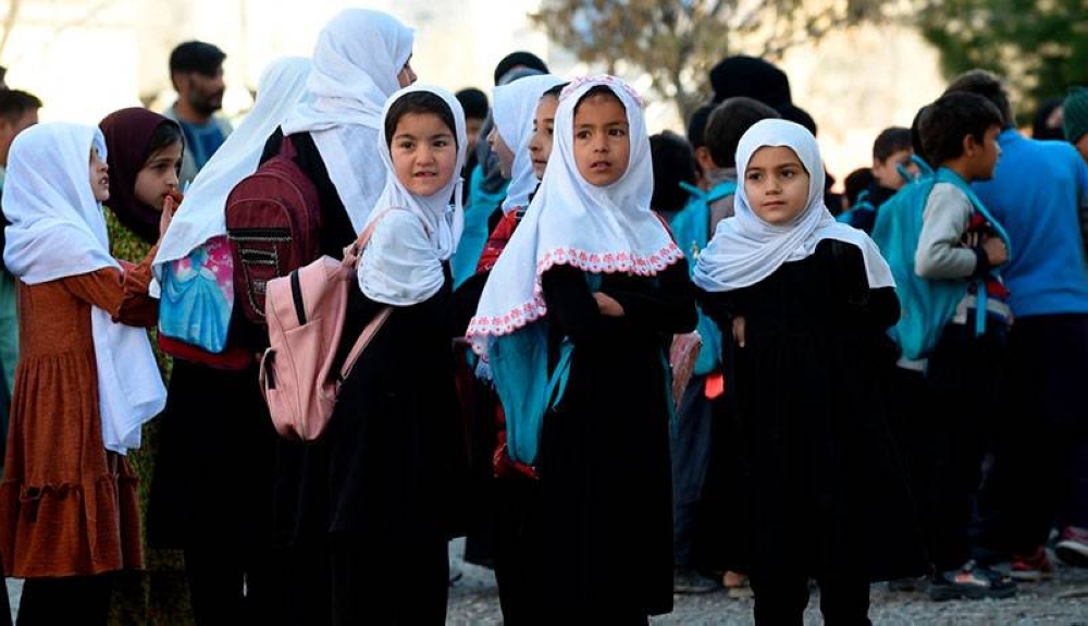 Más de dos millones de niñas no irán a la escuela este curso en Afganistán, lamenta Unicef
