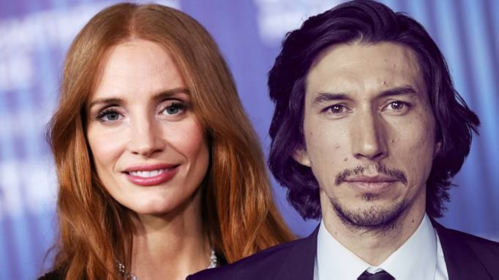 Jessica Chastain y Adam Driver protagonizarán la serie dramática «The Dealer»
