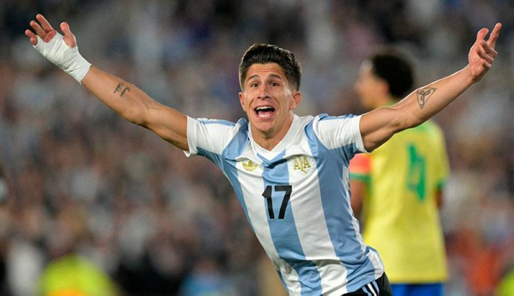 Argentina celebra su clasificación al Mundial con goleada sobre Brasil