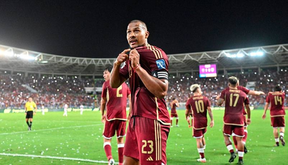 Venezuela vence 1-0 a Perú y alcanza el puesto de repechaje rumbo al Mundial