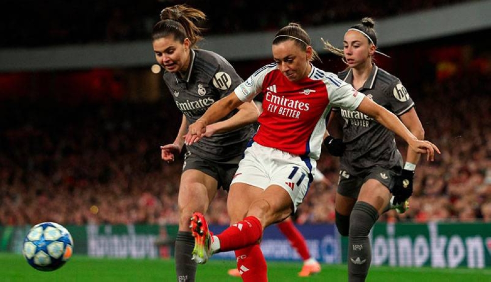Arsenal despierta al Real Madrid de su sueño y lo elimina de la Champions femenina