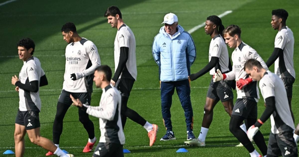 Ancelotti recupera a ocho internacionales a la espera de brasileños y Valverde