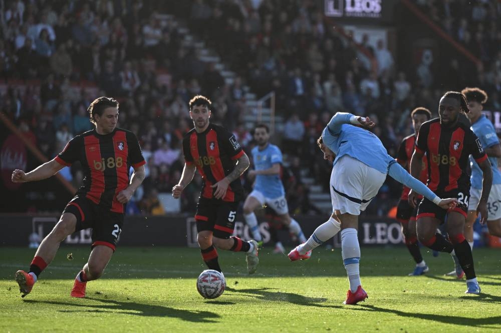 Manchester City remonta en Bournemouth y pasa a semifinales en FA Cup