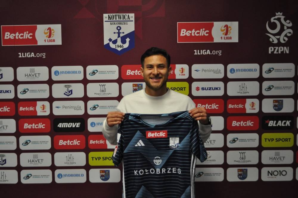 Salvadoreño Joshua Pérez se une al Kotwica Kołobrzeg de la segunda división polaca